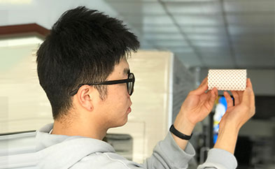 Inspection of 3D printed ceramic parts