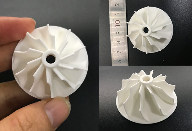 High efficiency impeller for microturbine